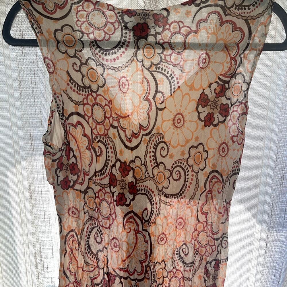 Vintage Y2K Studio 1940 Floral Tank Top Blouse - Picture 4 of 4